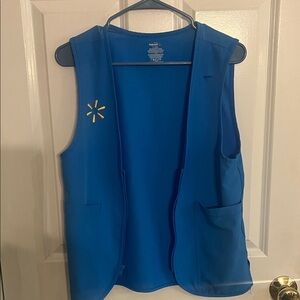 Walmart Blue Vest with Logo